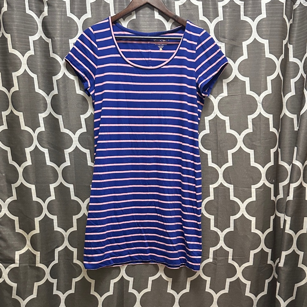 Striped Blue and Pink Women's dress